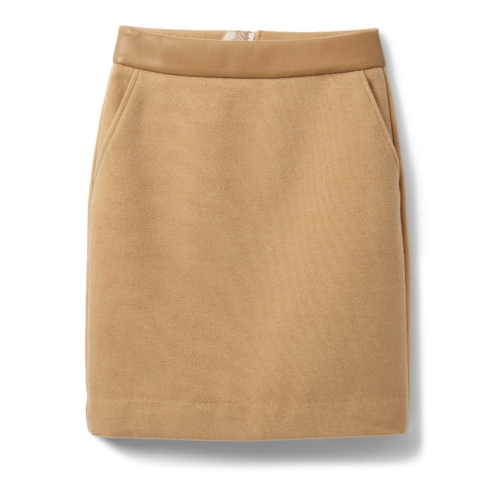 Cabi Heritage Skirt. Camel. Size 16
